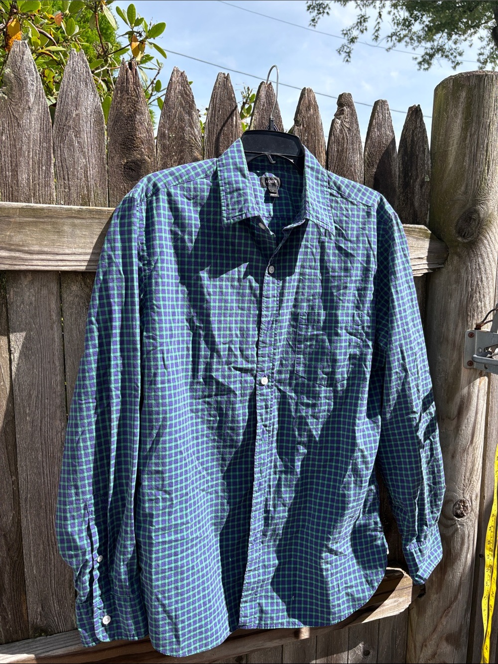 J. Crew medium cotton button down.